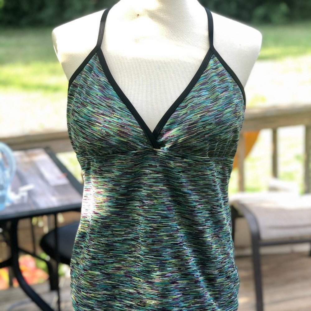 Athleta Tankini + Board Shorts